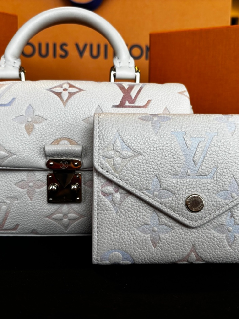 Louis Vuitton Dream Beige Set | Nano Madeleine + Victorine Wallet - Picture 8 of 15
